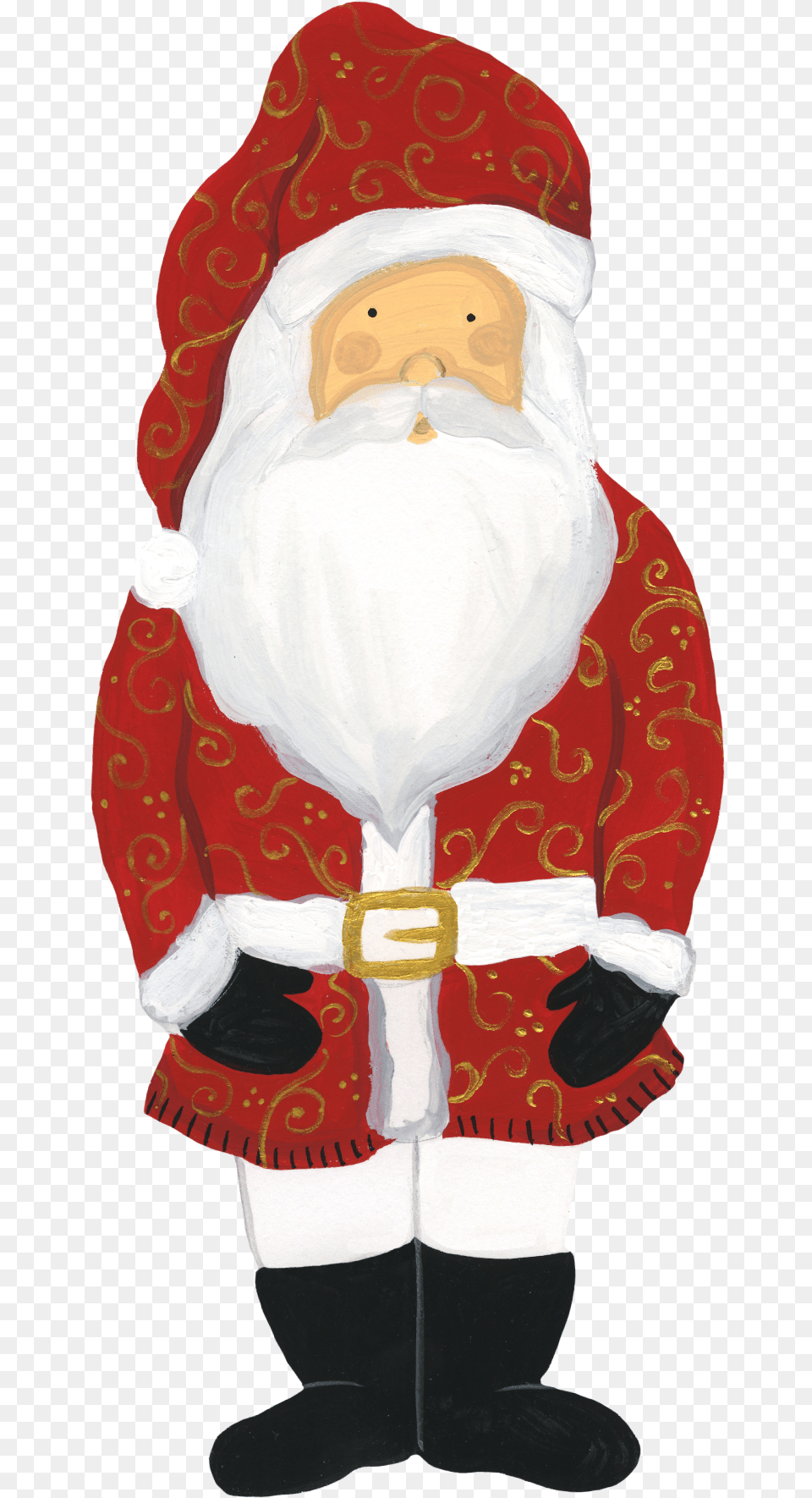 Santa Print Amp Cut File Santa Claus, Clothing, Coat, Baby, Person Png Image