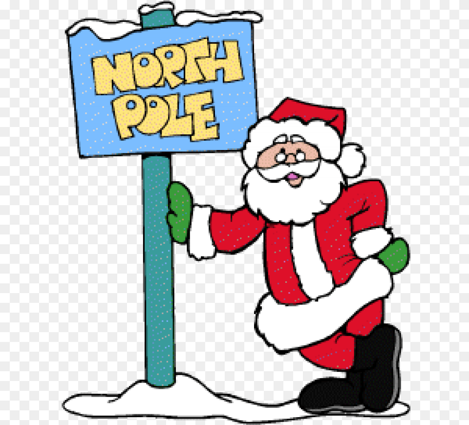 Santa S Pole Santa At The North Pole Clipart, Baby, Person, Face, Head Free Transparent Png