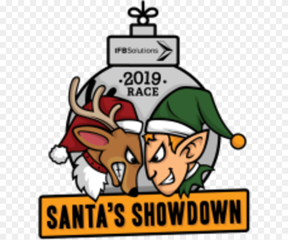 Santa S Showdown Race Santas Showdown Ifb, Face, Person, Head, Mammal Free Png