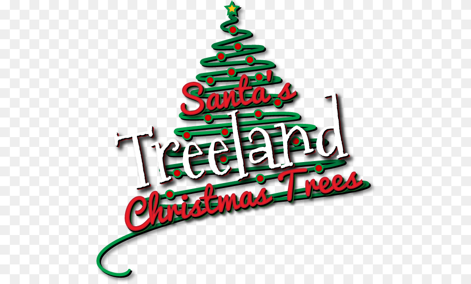 Santa S Treeland Tree Farm Christmas Tree, Christmas Decorations, Festival, Christmas Tree Png Image