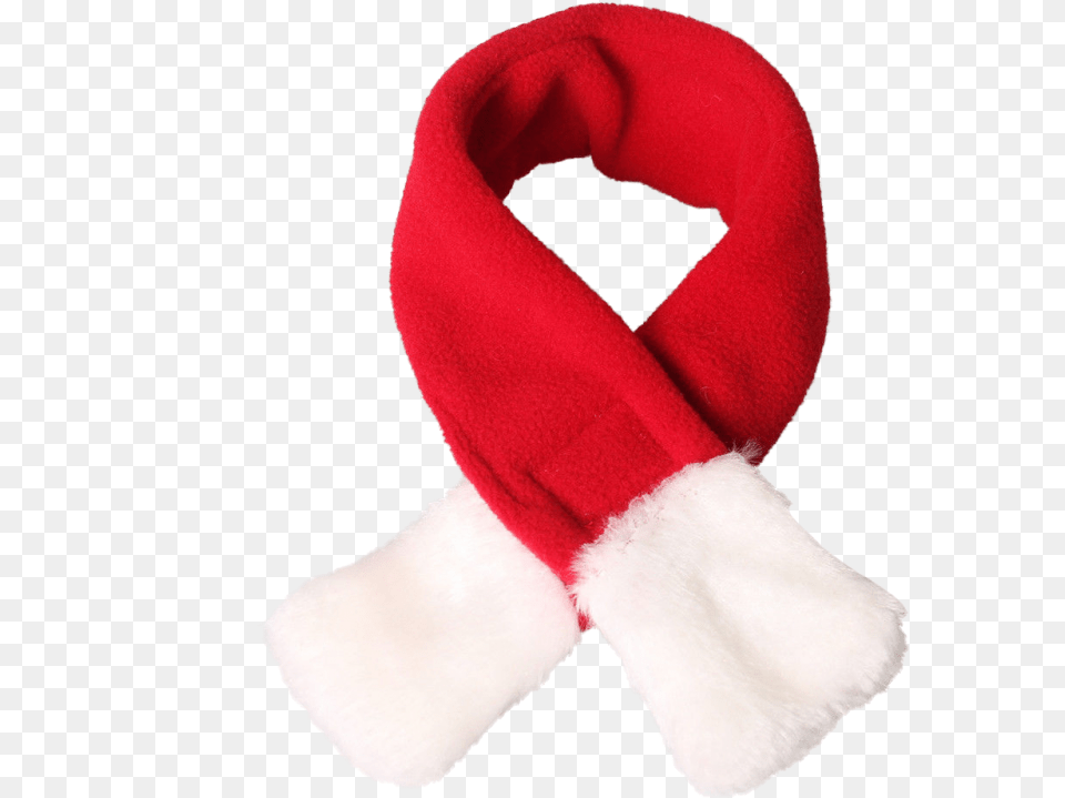 Santa Scarf Transparent, Clothing, Stole Png