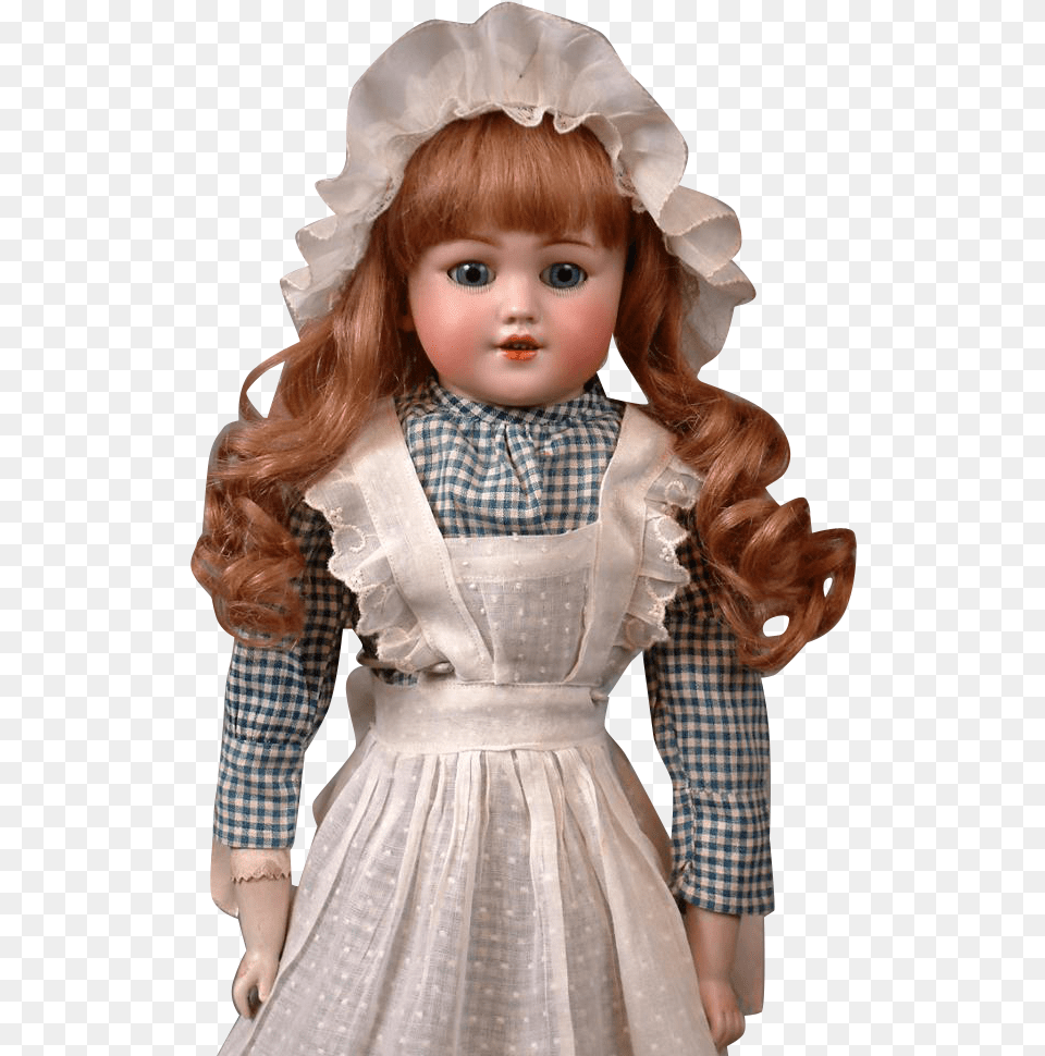 Santa Simon Amp Halbig 1250 Bisque Antique Doll In Doll, Toy, Person, Girl, Female Free Transparent Png