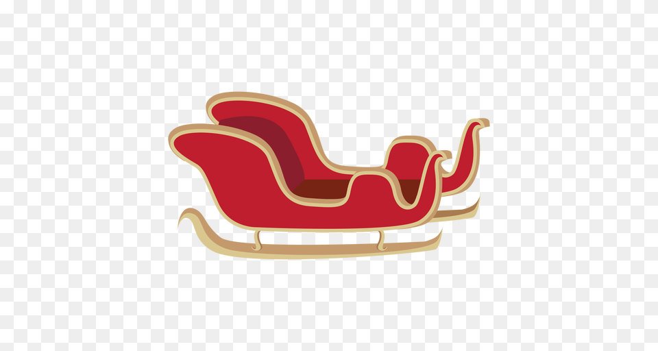 Santa Sleigh, Furniture, Device, Grass, Lawn Png Image
