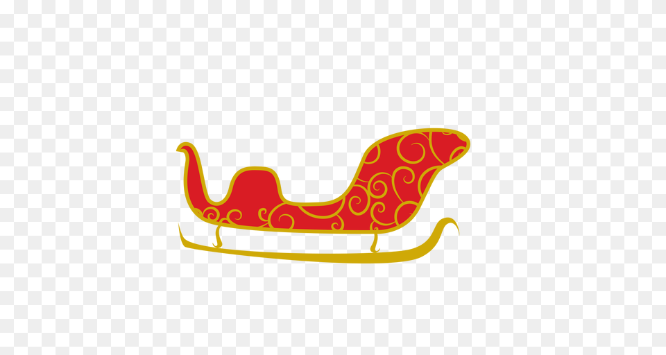 Santa Sleigh, Animal, Reptile, Snake, Furniture Png Image