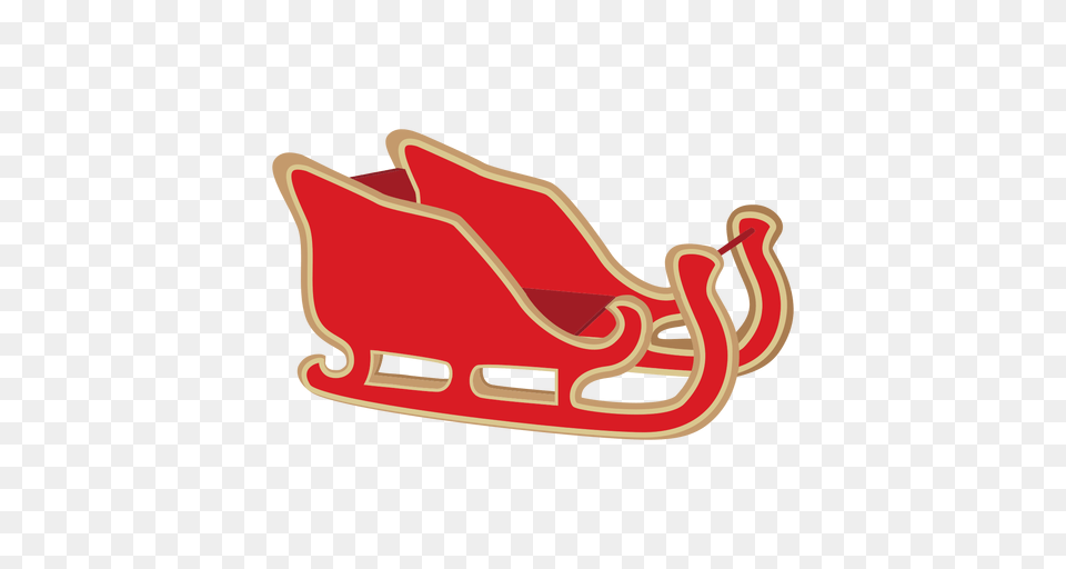 Santa Sleigh, Sled, Food, Ketchup Free Transparent Png