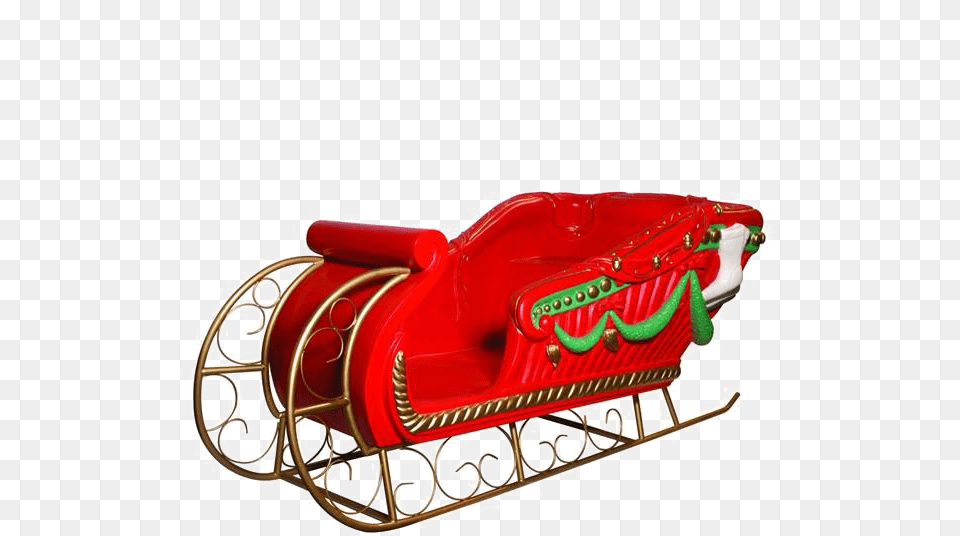 Santa Sleigh With Transparent Background Arts, Sled Png Image