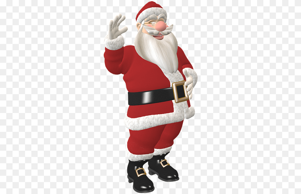 Santa Suit For Hire Santa Claus Hd Wallpaper Long, Baby, Person, Clothing, Glove Free Transparent Png