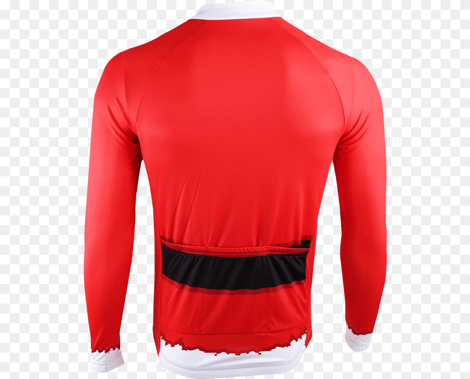 Santa Suit Long Sleeve Christmas Cycling Jersey, Clothing, Coat, Jacket, Long Sleeve Free Transparent Png
