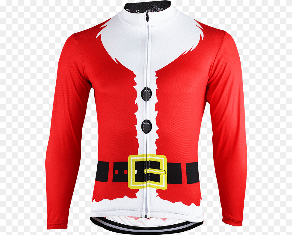 Santa Suit Clothing, Knitwear, Long Sleeve, Sleeve Free Transparent Png