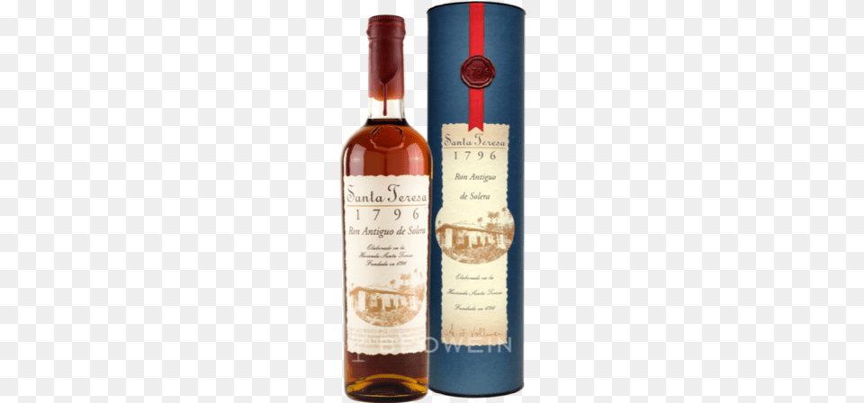 Santa Teresa 1796 Ron Antiguo De Solera Rum 750ml Santa Teresa 1796 Ron Antiguo De Solera Dark Rum, Alcohol, Beverage, Liquor, Ketchup Png