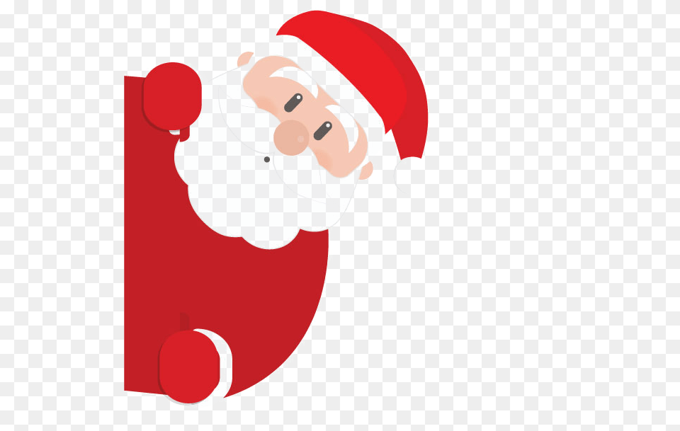 Santa Transparent Vector Clipart, Elf, Baby, Person, Face Free Png Download