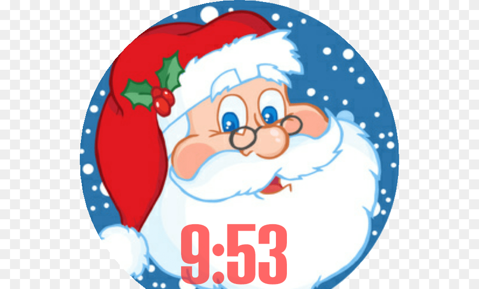 Santa Watch Face Preview, Birthday Cake, Cake, Cream, Dessert Free Png Download