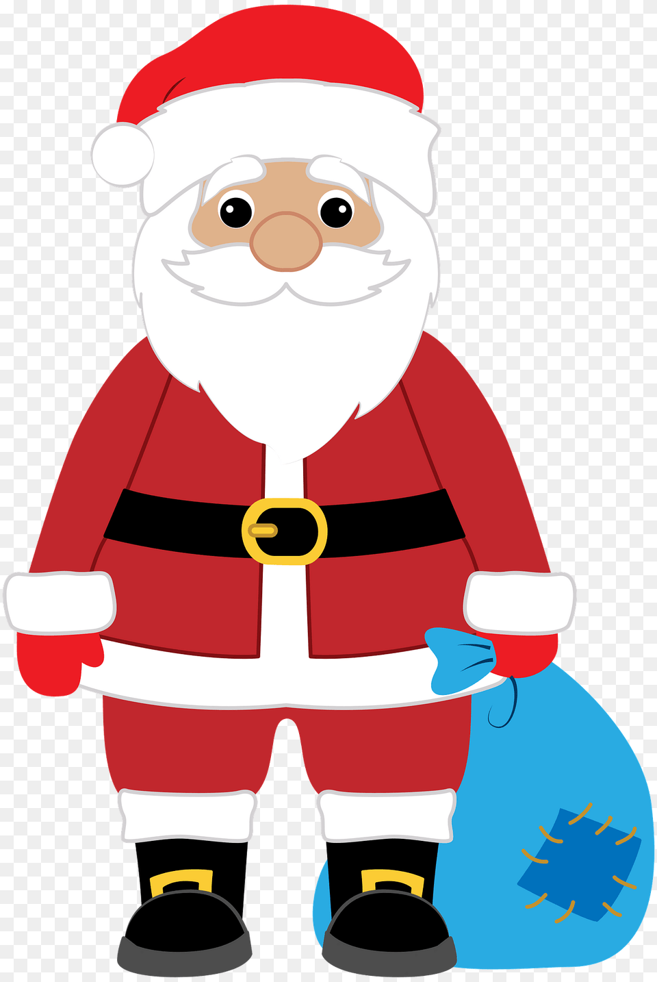 Santa With Bag Clipart, Clothing, Elf, Lifejacket, Vest Free Png Download