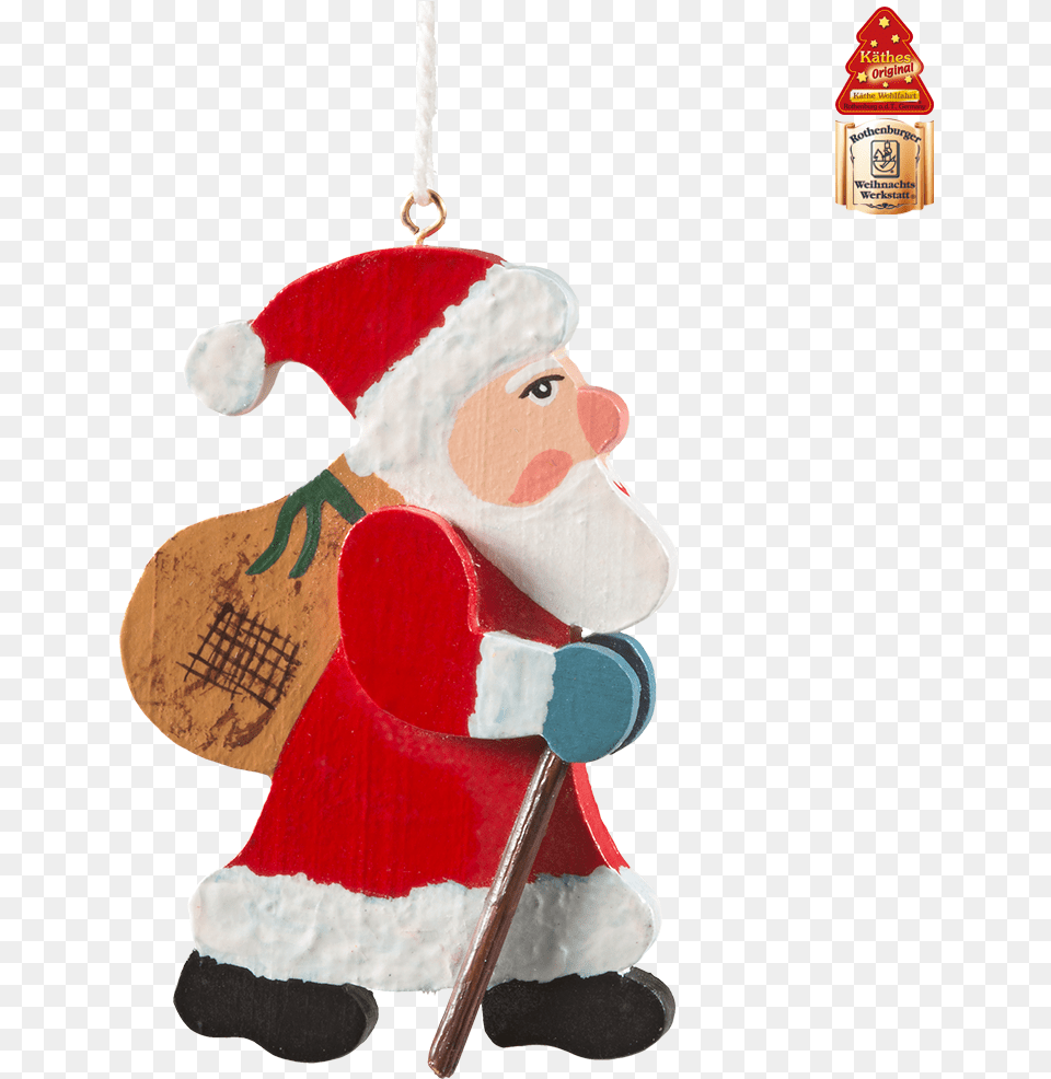 Santa With Gifts Bag Santa Claus, Baby, Face, Head, Person Png Image