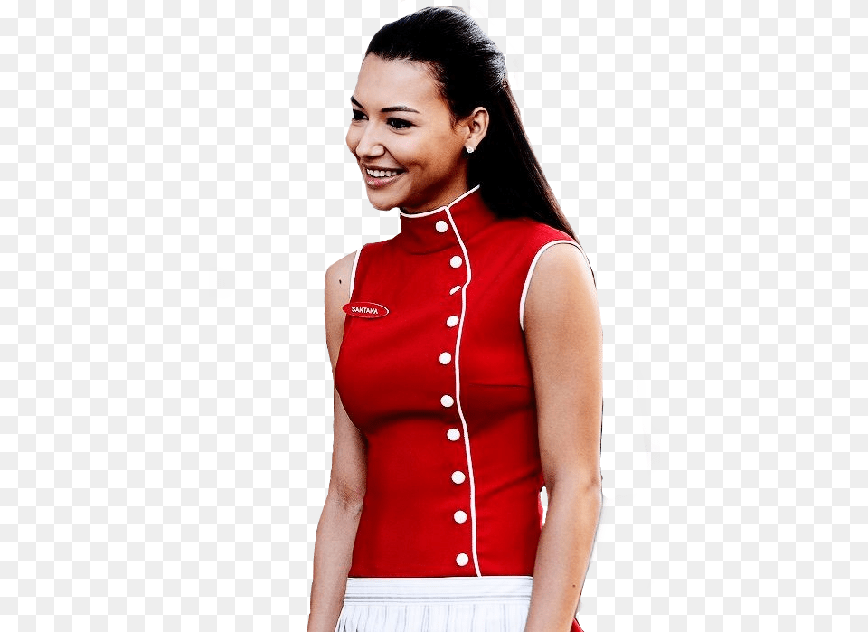 Santanalopez Glee Santana Lopez Santana Lopez Glee Spotlight Diner, Happy, Blouse, Clothing, Dimples Free Png Download