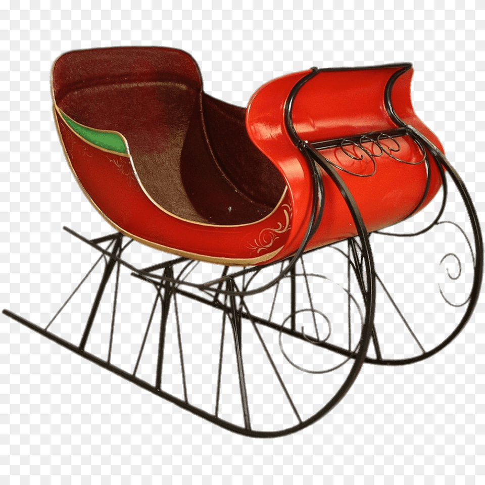 Santas Sleigh, Furniture, Sled, Chair Free Transparent Png