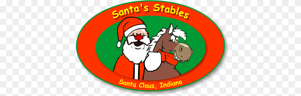 Santas Stables, Logo, Baby, Person, Face Free Transparent Png