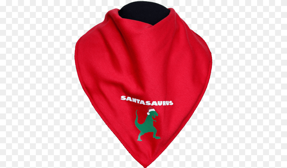 Santasaurus Bandana Size Kerchief, Accessories, Clothing, Coat, Jacket Free Png Download