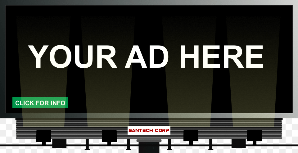 Santech Corp Billboard Secret Santa Is Coming, Advertisement, Computer Hardware, Electronics, Hardware Free Png