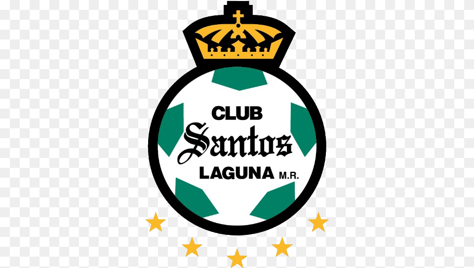 Santos 5 Estrellas Escudo Santos Laguna, Logo, Badge, Symbol Free Transparent Png