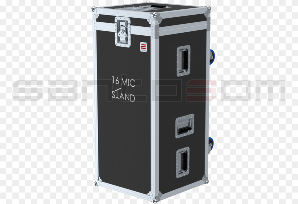 Santosom Flight Case Mic Stand Pro 16x Mic Stand 105x1090 Server, Mailbox, Box, Safe Free Png Download
