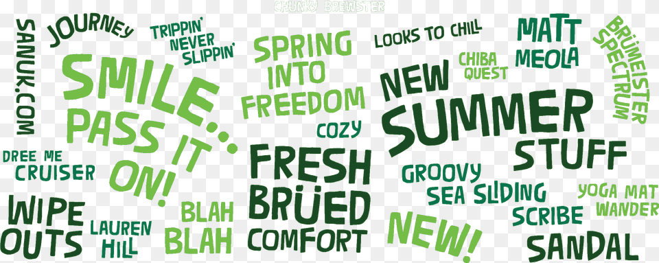 Sanuk Footwear Vertical, Text, Green Free Png