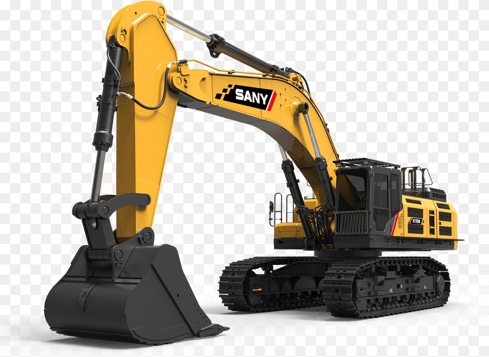 Sany Excavator, Bulldozer, Machine Png Image