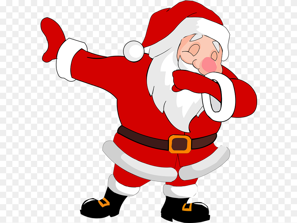 Sanya Clipart Transparent Background Thoughts On Santa Santa Claus Christmas Day, Elf, Baby, Person, Face Png