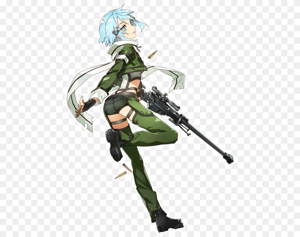 Sao Ggo Sinon Asada Sinon Asada Shino Shino Asada Stickers, Book, Comics, Publication, Person Free Transparent Png