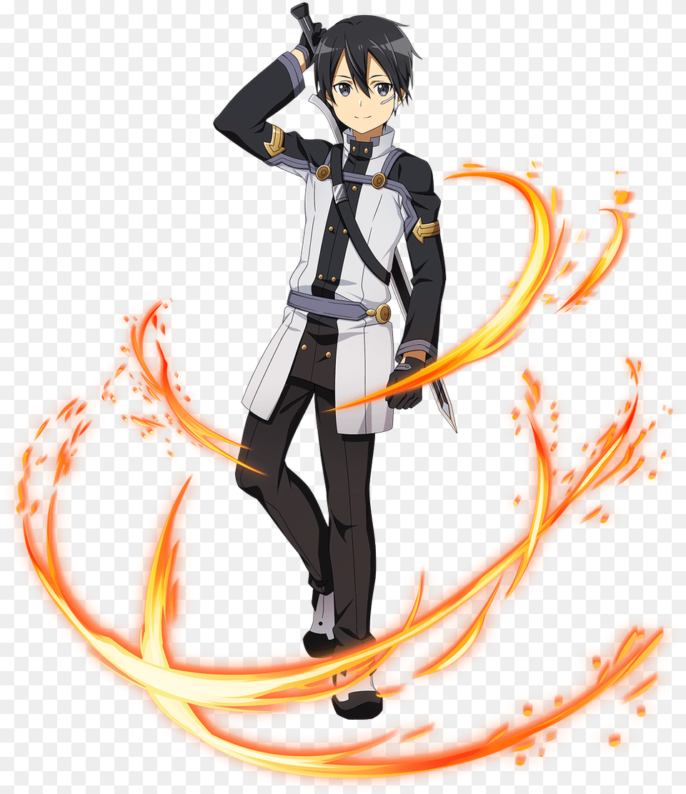 Sao Ordinal Scale Outfit, Book, Comics, Publication, Boy Free Png Download