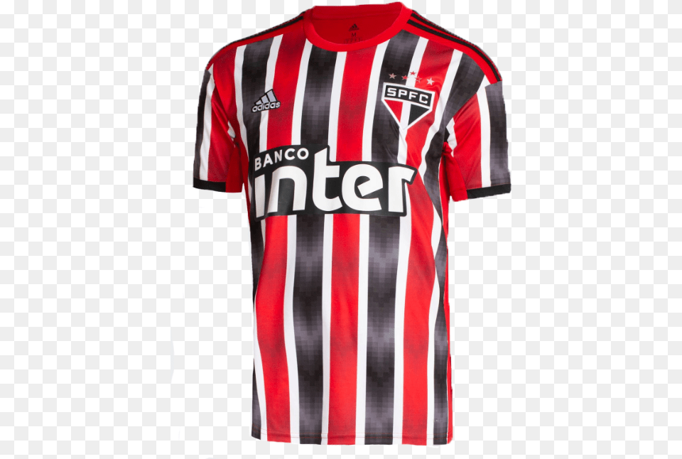 Sao Paulo Fc Jersey 2019, Clothing, Shirt Free Png Download