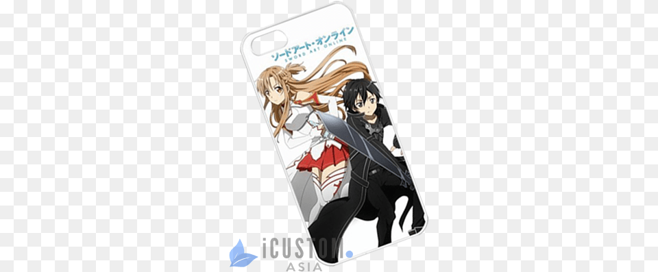 Sao Swort Art Online Kirito Asuna Iphone 5 5s Case Sword Art Online Extra Regio 0 Blu Ray, Book, Comics, Manga, Publication Png Image