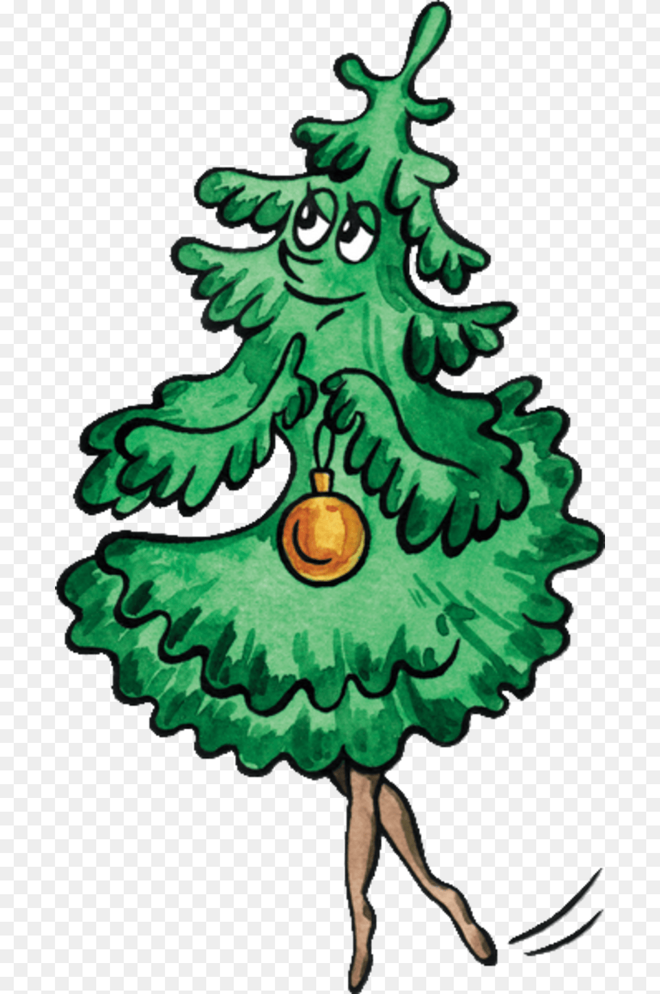 Sapin De Noel Drole, Plant, Tree, Green, Christmas Png Image