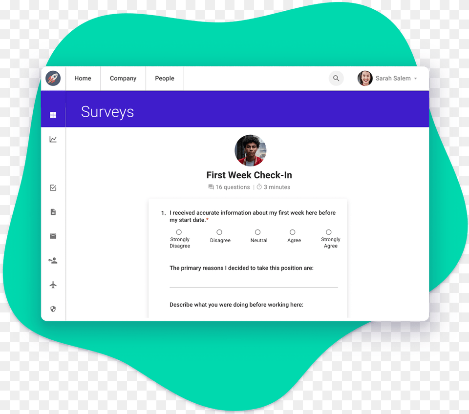 Sapling Surveys Interface Vertical, Text, Person, Document Png