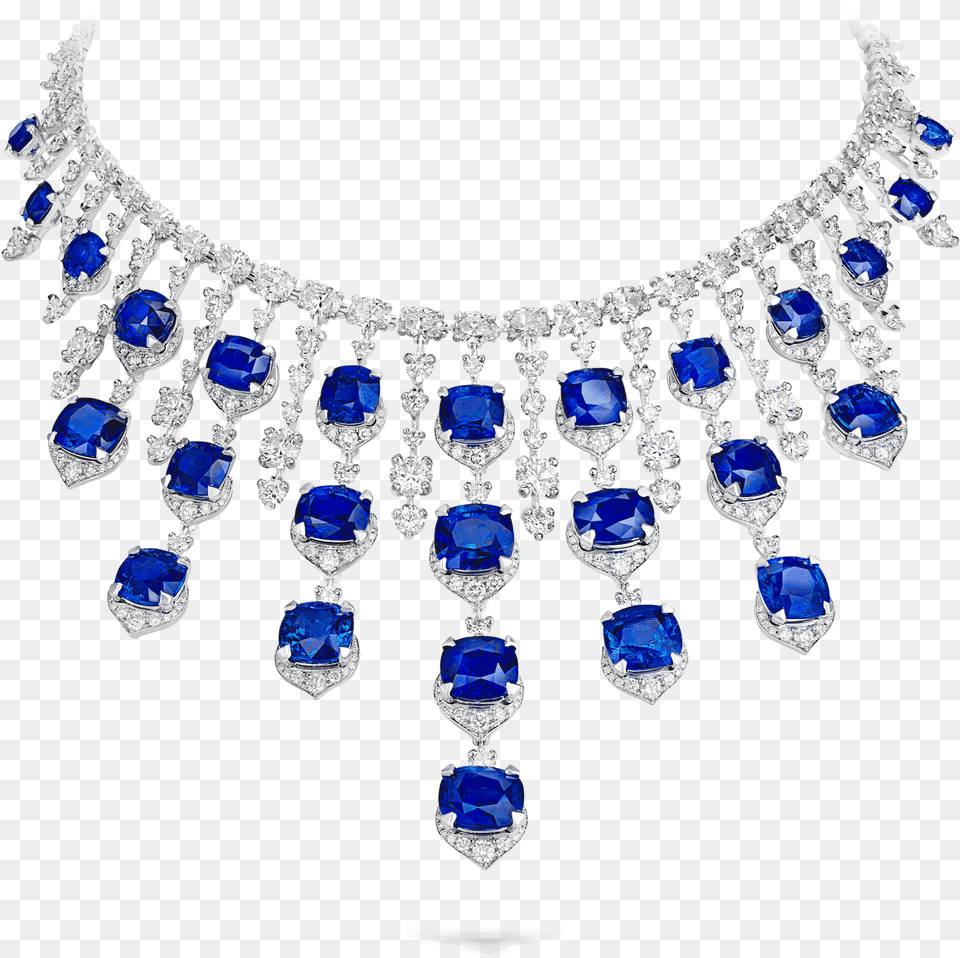 Sapphire And Diamond Necklace Sapphire And Diamond Necklace David Morris, Accessories, Gemstone, Jewelry Free Transparent Png