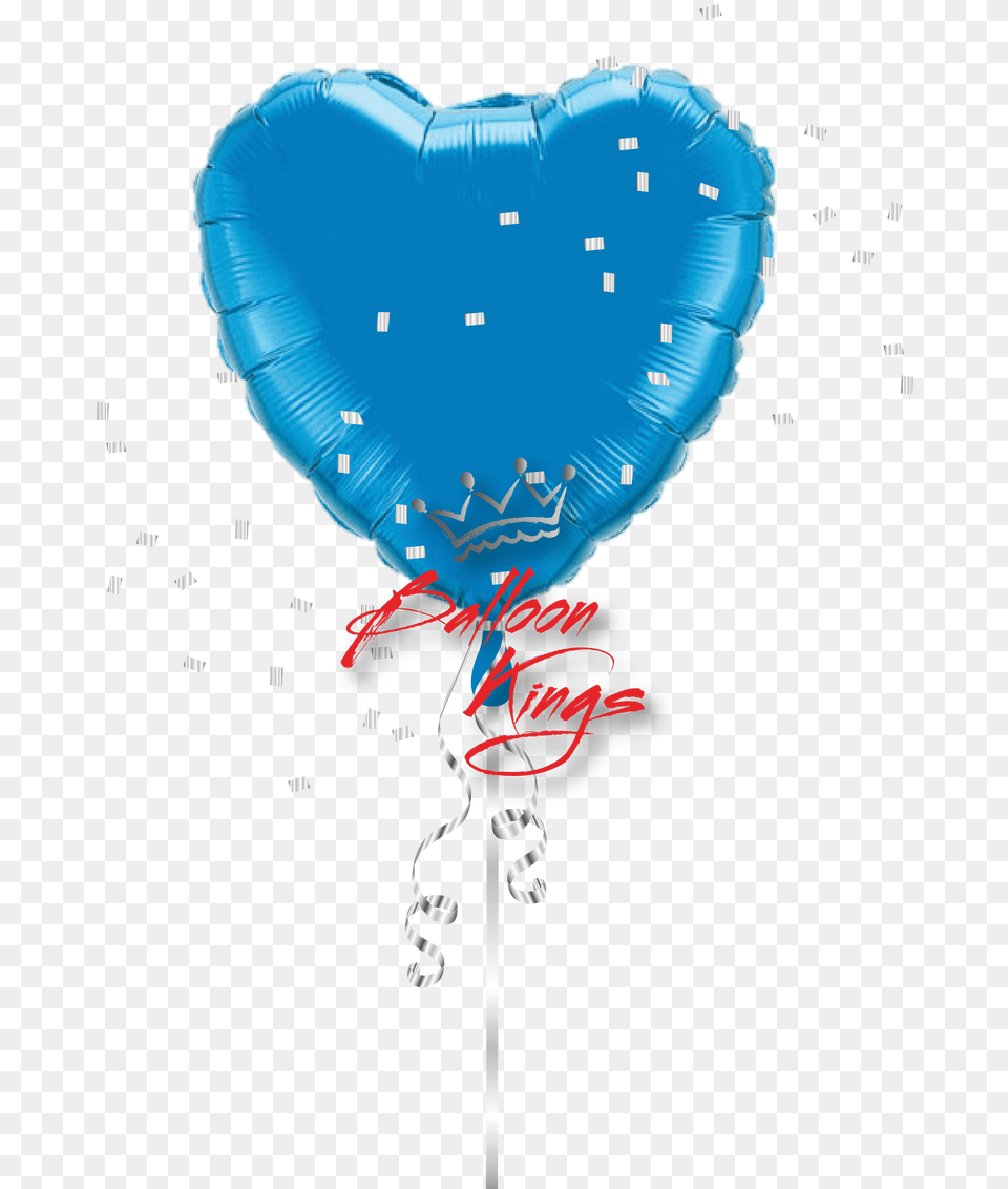 Sapphire Blue Heart Heart, Balloon, Food, Sweets, Candy Free Png Download