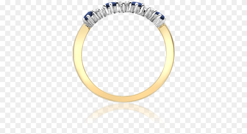 Sapphire Diamond 7 Stone Eternity Ring Engagement Ring, Accessories, Jewelry, Gemstone, Bracelet Free Png Download