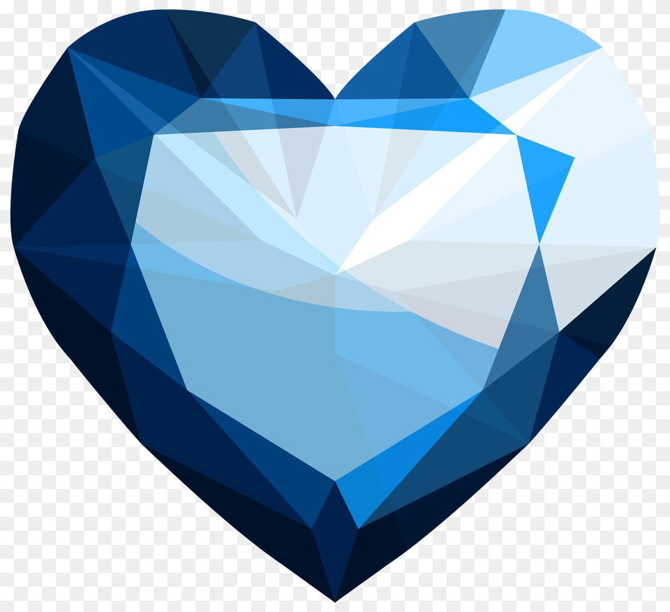 Sapphire Heart Image Purepng Transparent Cc0 Blue Diamond Heart, Accessories, Gemstone, Jewelry Png