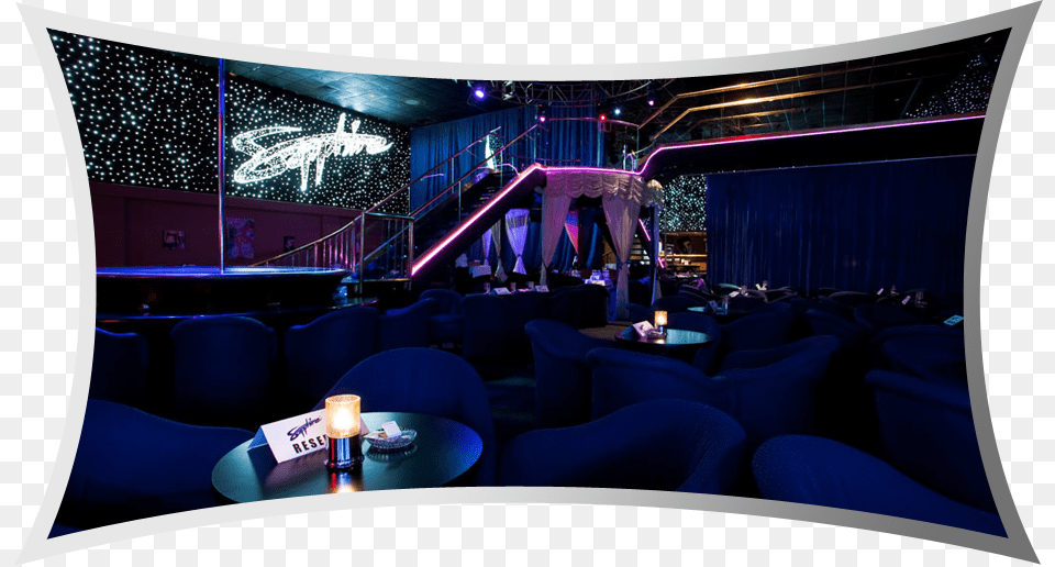 Sapphire Las Vegas Club Vip, Lighting, Couch, Furniture, Architecture Free Transparent Png