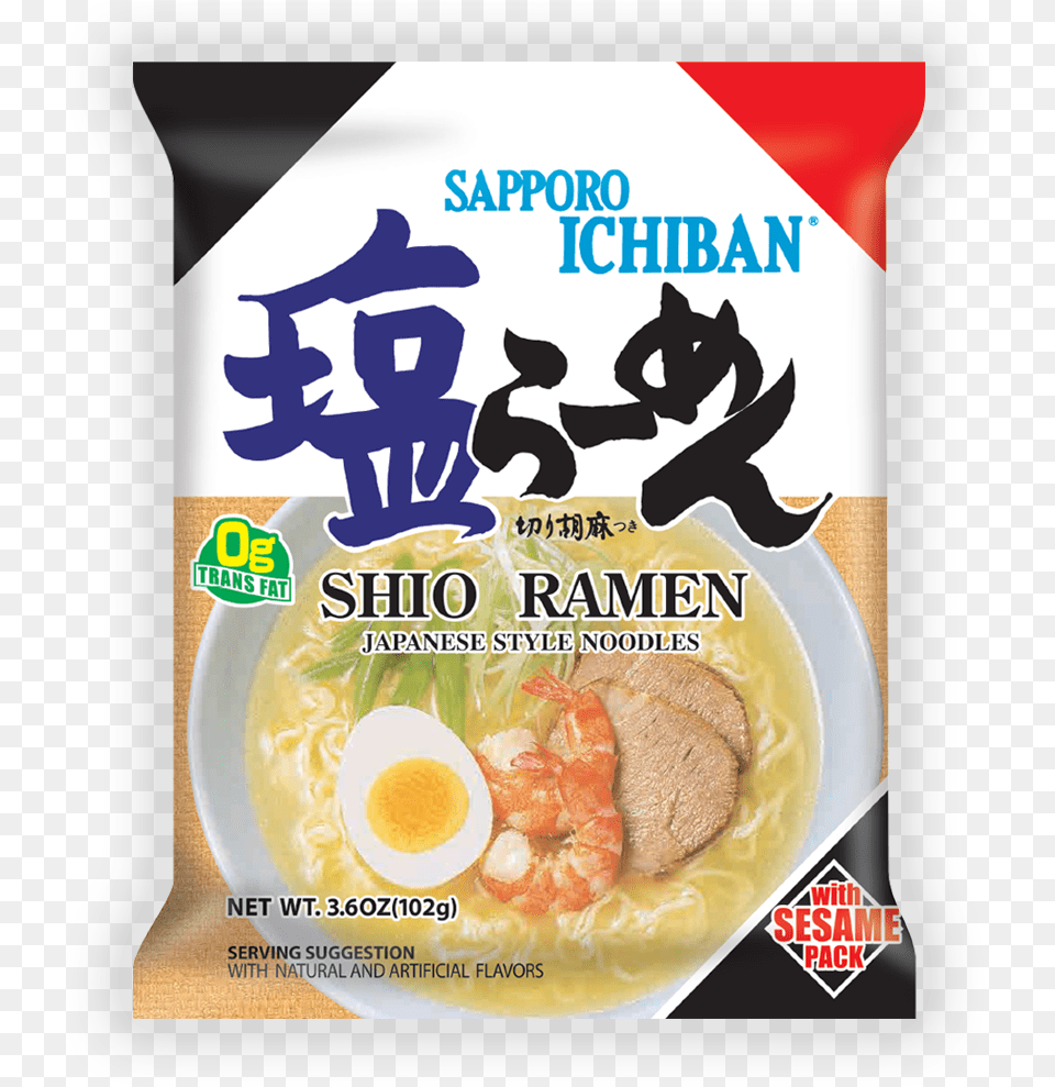 Sapporo Ichiban Ramen, Bowl, Dish, Food, Meal Png