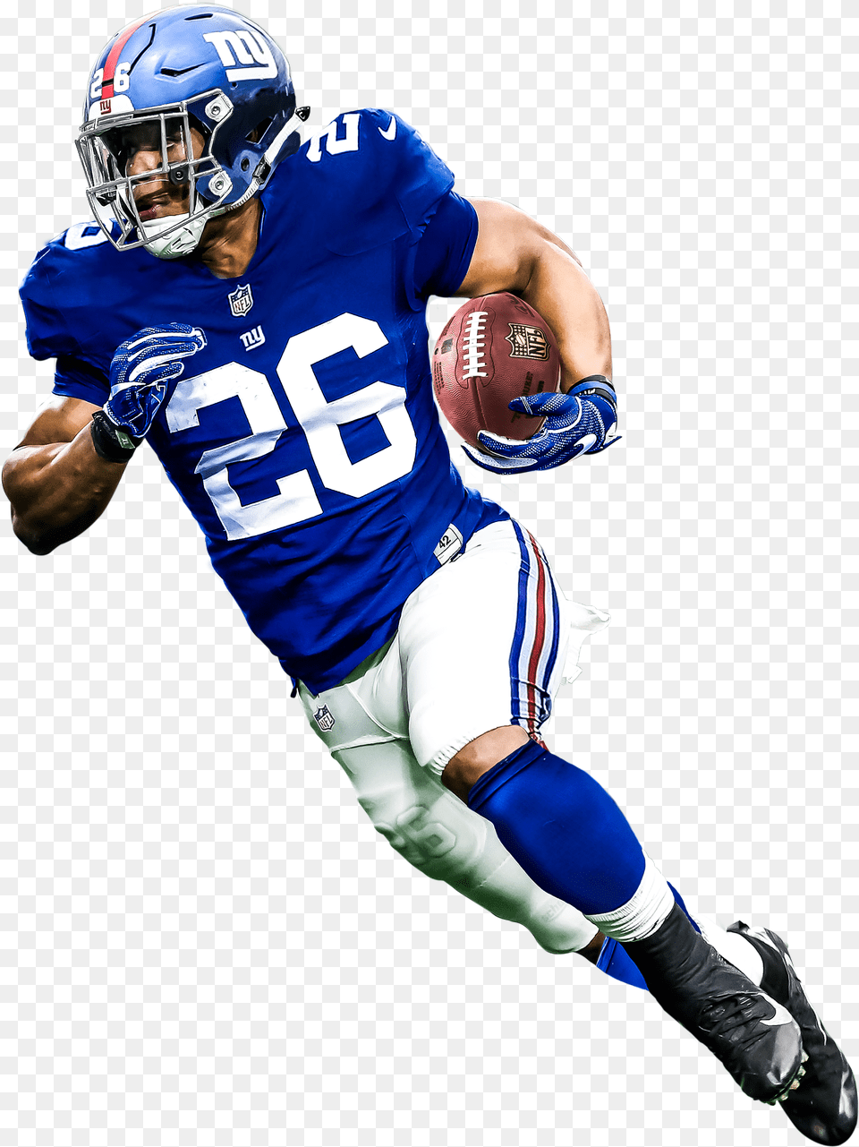 Saquon Barkley Saquon, American Football, Playing American Football, Person, Helmet Png Image