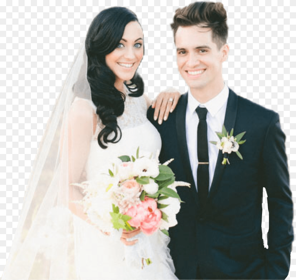 Sarah And Brendon Sarahurie Brendonurie Brendon Brendon Urie Wedding Free Png