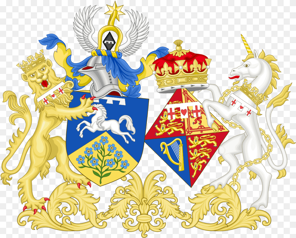 Sarah Ferguson Coat Of Arms, Emblem, Symbol, Animal, Horse Free Png