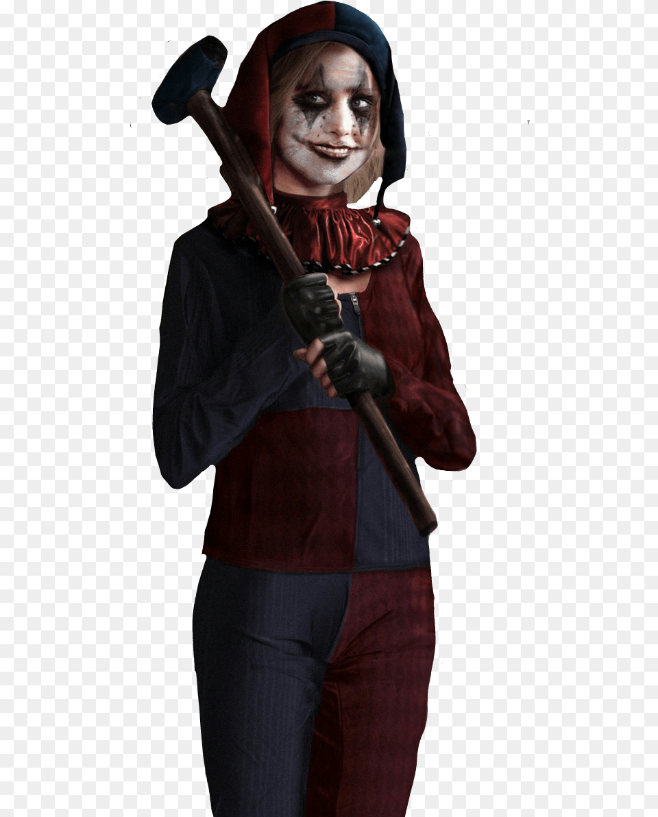 Sarah Michelle Gellar As Harley Quinn, Adult, Portrait, Photography, Person Png