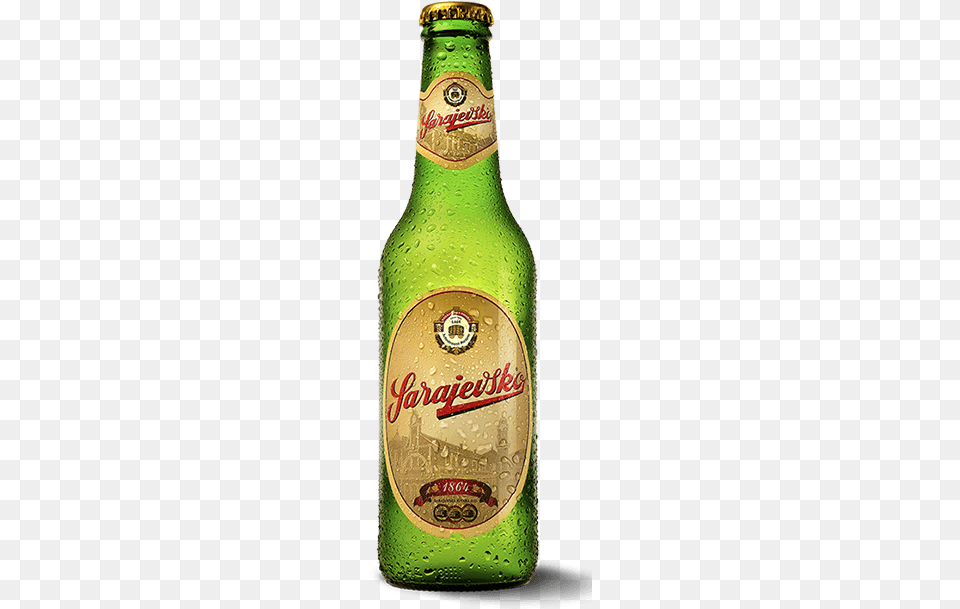 Sarajevo Beer Sarajevsko, Alcohol, Beer Bottle, Beverage, Bottle Free Transparent Png