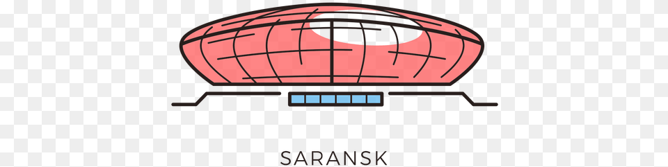 Saransk Football Stadium Logo Transparent U0026 Svg Vector Football Stadium Logo, Aircraft, Transportation, Vehicle, Airship Png Image