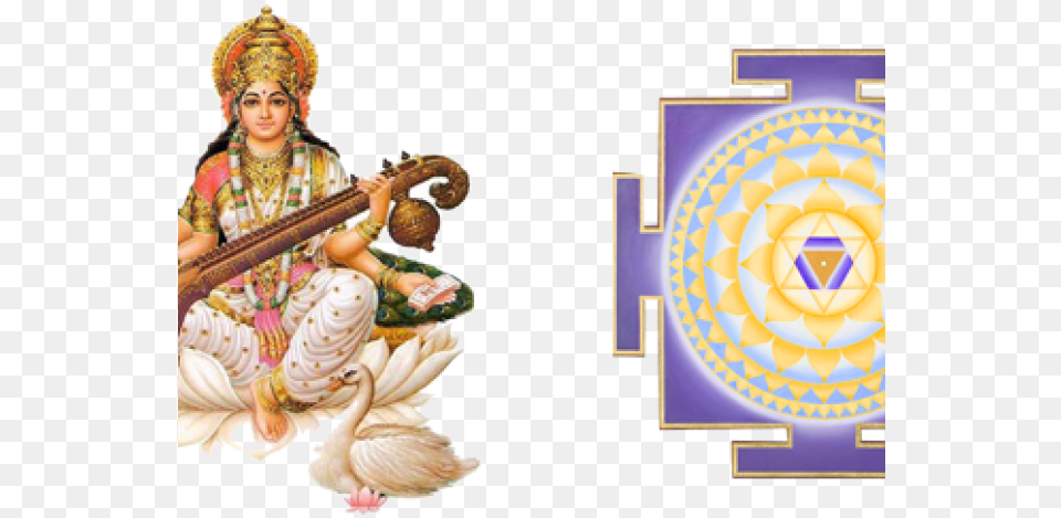 Saraswathi God, Adult, Bride, Female, Person Png Image