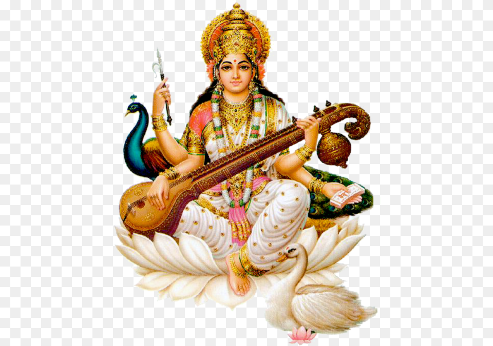 Saraswati Goddess, Adult, Bride, Female, Person Png