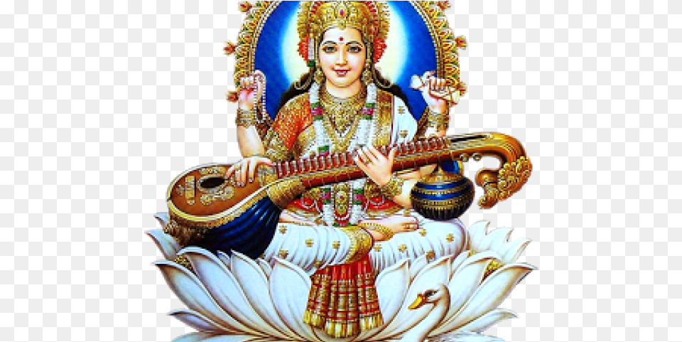 Saraswati Images Hd, Art, Adult, Bride, Female Free Png