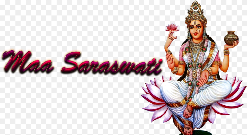 Saraswati Puja 2019 Transparent Saraswati Photo Hd, Woman, Wedding, Person, Female Free Png Download